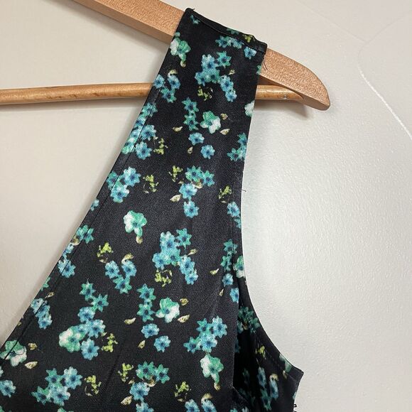 Rails‎ Pandora Floral Satin Crepe Midi Slip Dress, XS - Picture 9 of 15